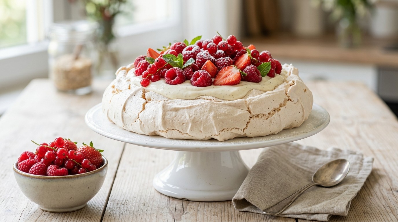 Merengue met Kwark en Fruit