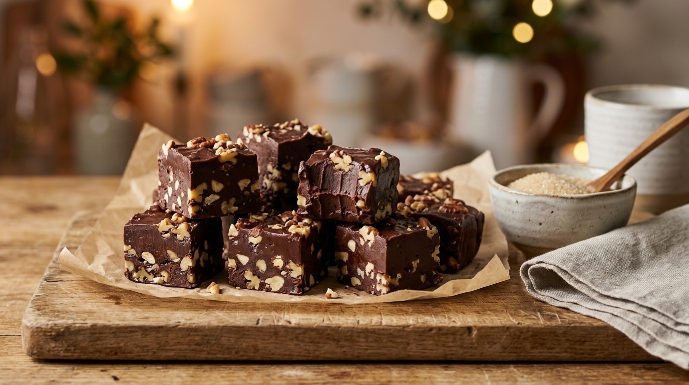 Miekkslook Chocoladefudge met Noten