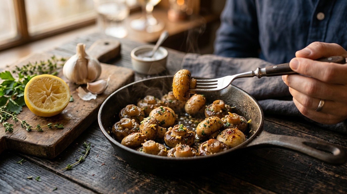 Miens Champignons recept Miens Champignons recept