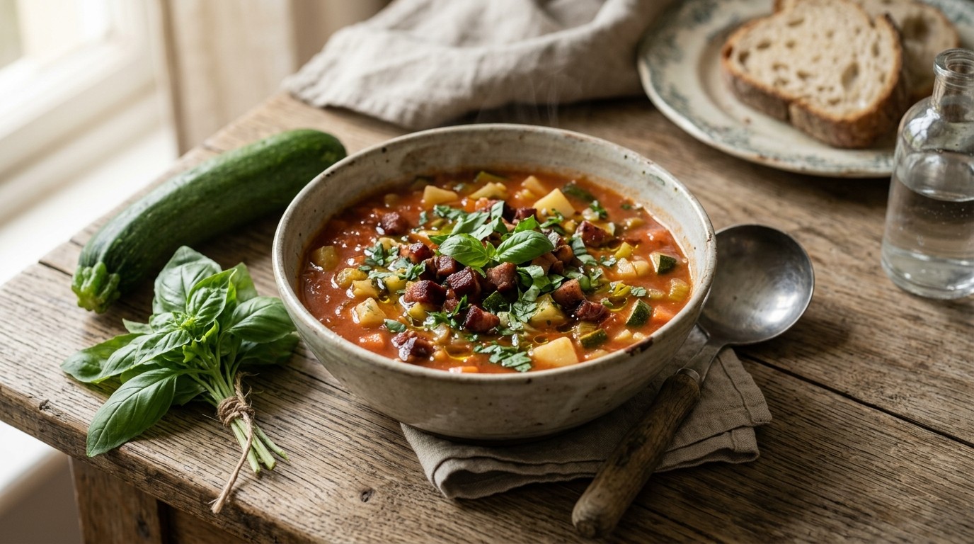 Minestrone Alla Luigi recept Minestrone Alla Luigi recept