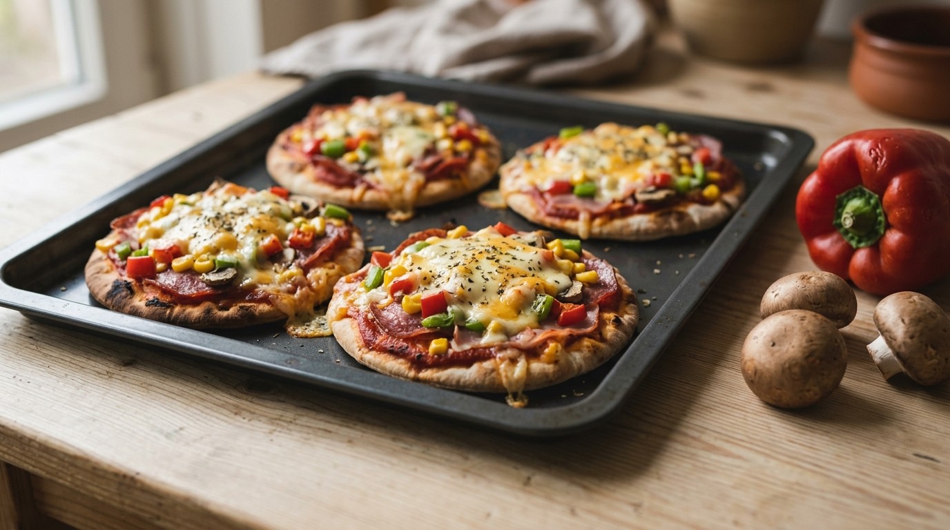 Mini Pizza recept Mini Pizza recept