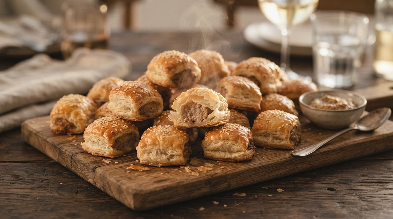 Miniworstenbroodjes
