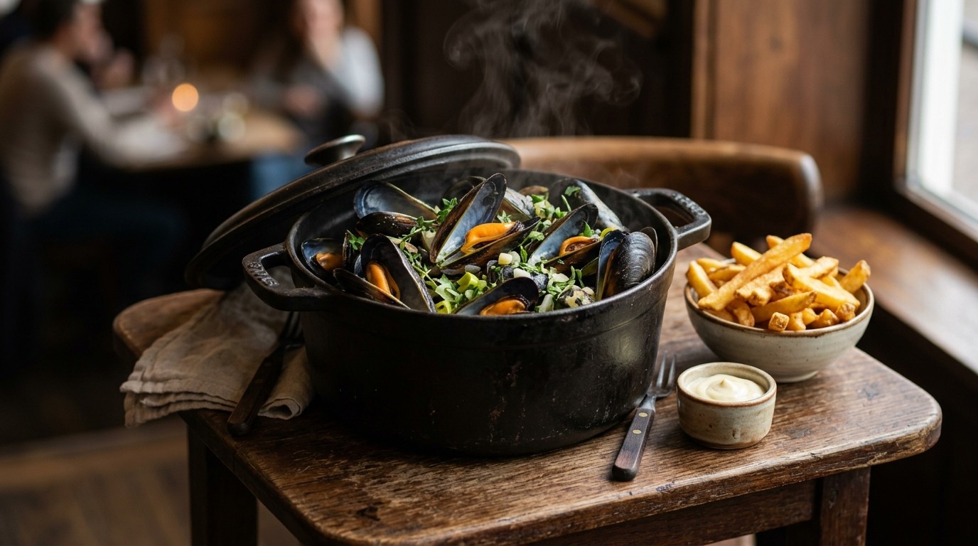 Mosselen a la Bistro