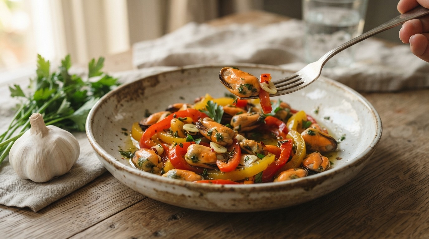 Mosselen met Paprika