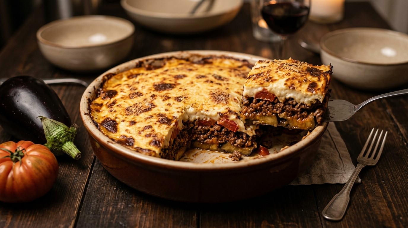 Moussaka op z'n Hollands recept Moussaka op z'n Hollands recept