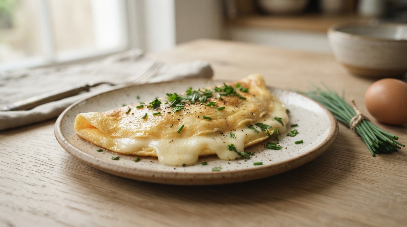 Mozarella-omelet recept Mozarella-omelet recept