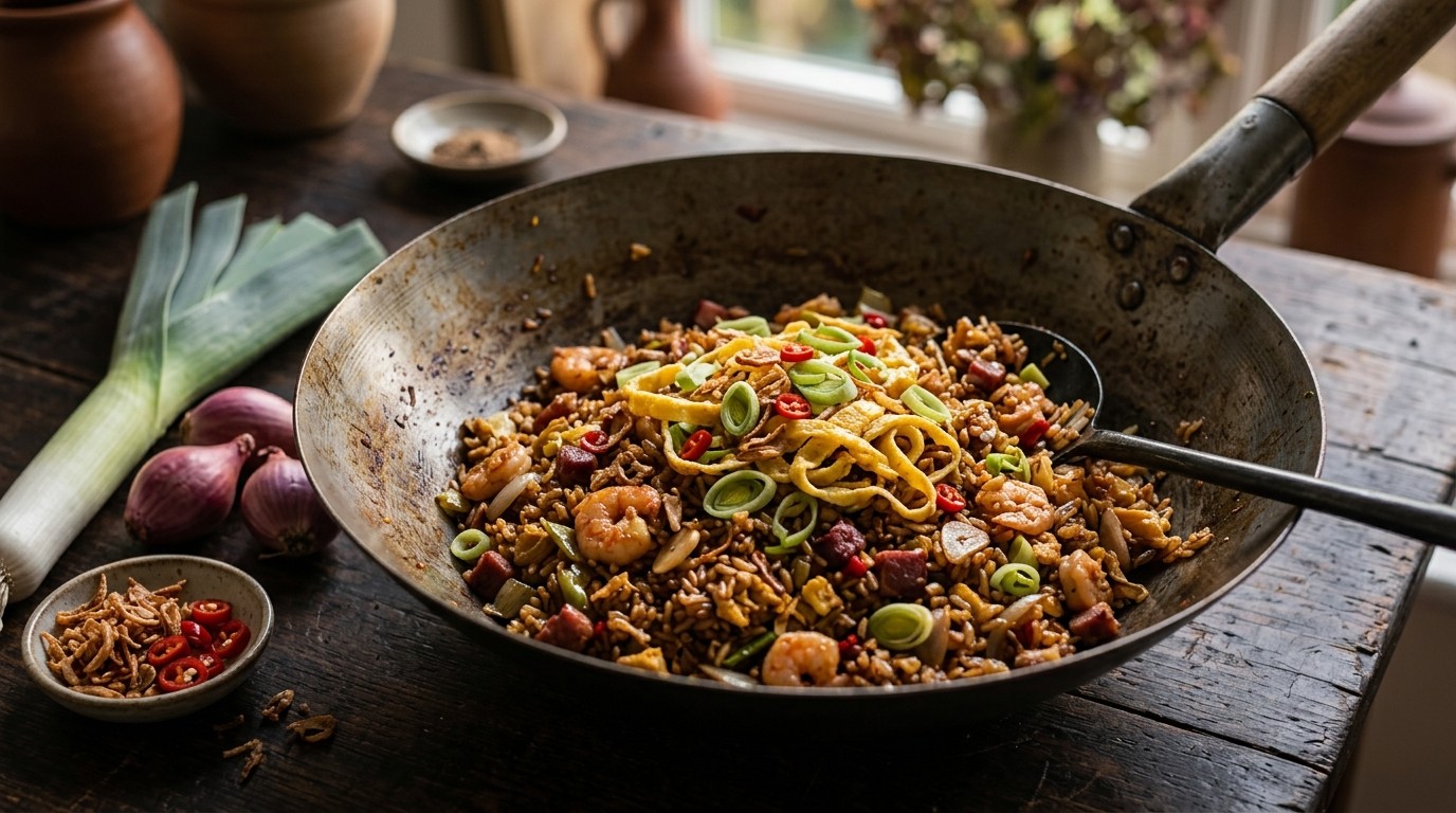 Nasi Goreng recept Nasi Goreng recept
