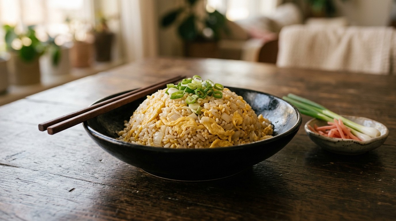 Nasi Goreng uit Japan recept Nasi Goreng uit Japan recept