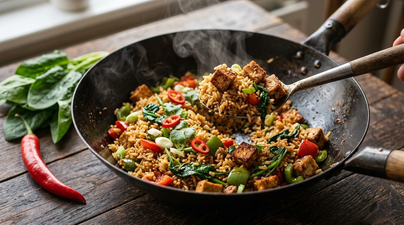 Nasi met Tofu