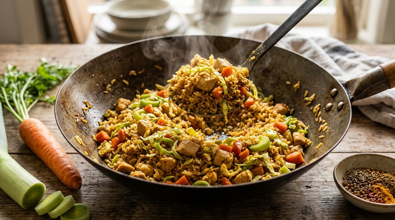 Nasi op Zijn Hollands