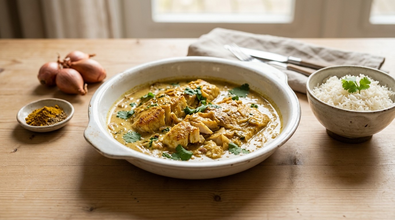 Nijlbaarsfilets met Kerrie recept Nijlbaarsfilets met Kerrie recept