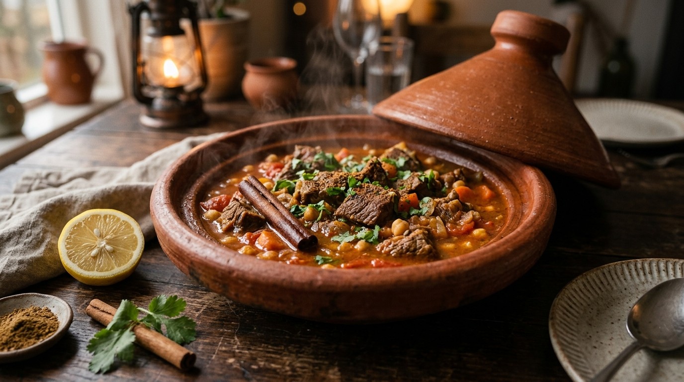 Noord Afrikaanse Stoofvlees recept Noord Afrikaanse Stoofvlees recept
