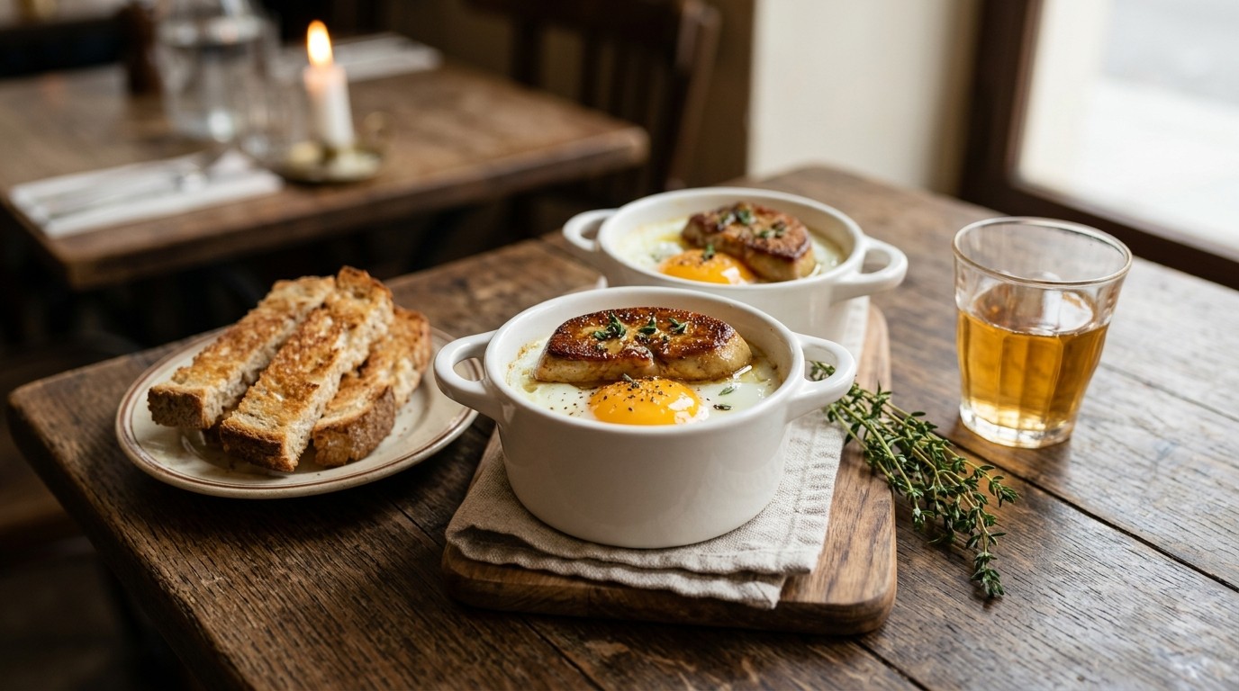 Oeufs à la Périgourdine