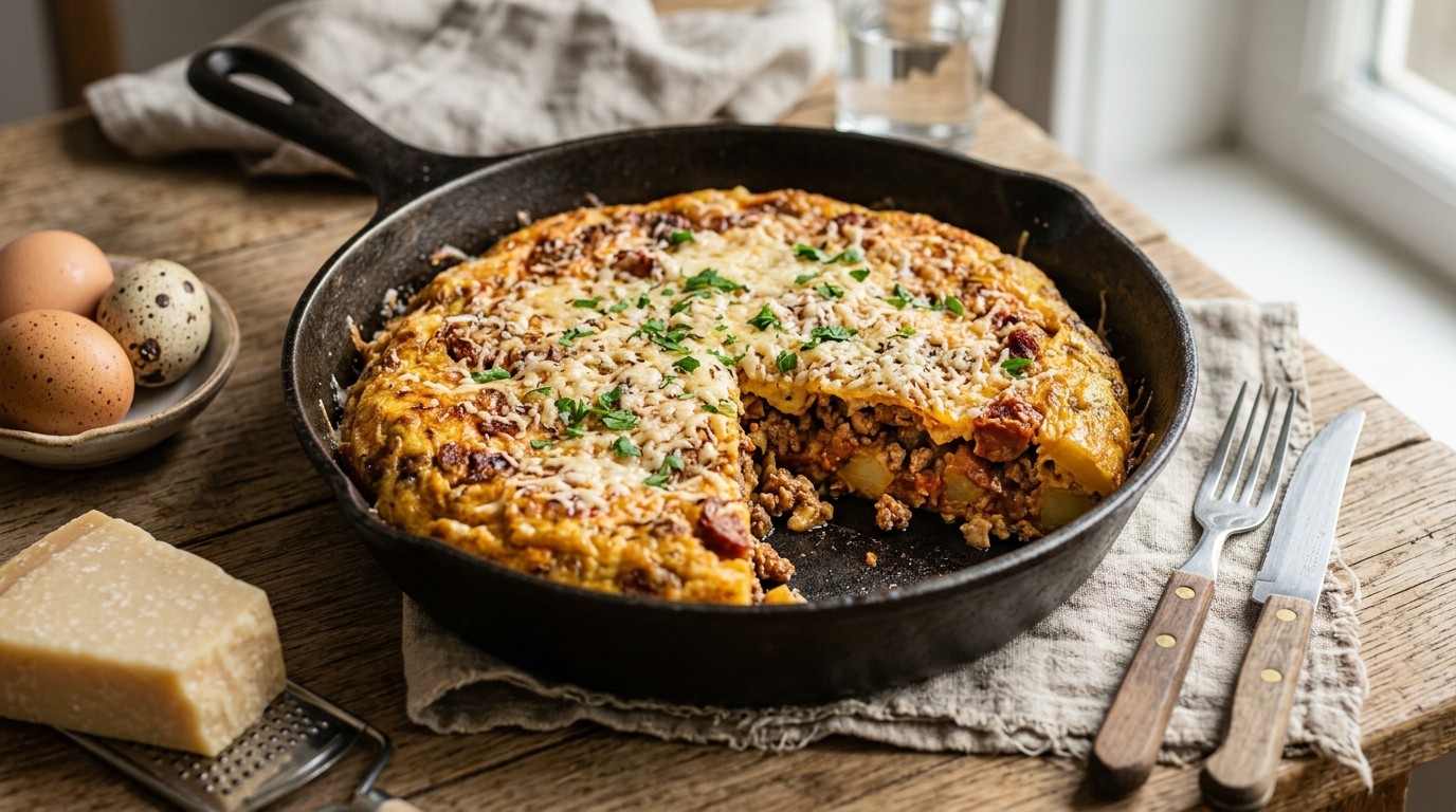 Omelet met een Speciale Smaak