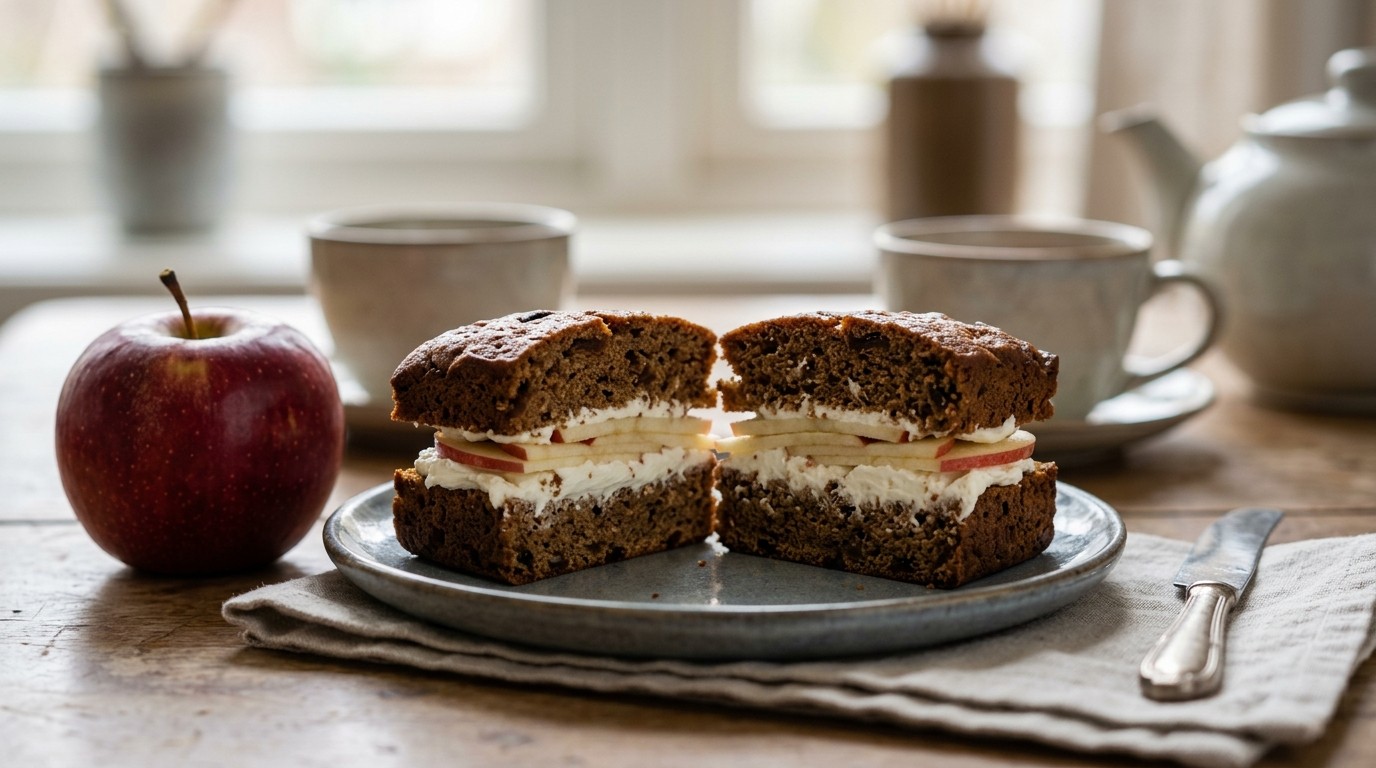 Ontbijtkoek-sandwich