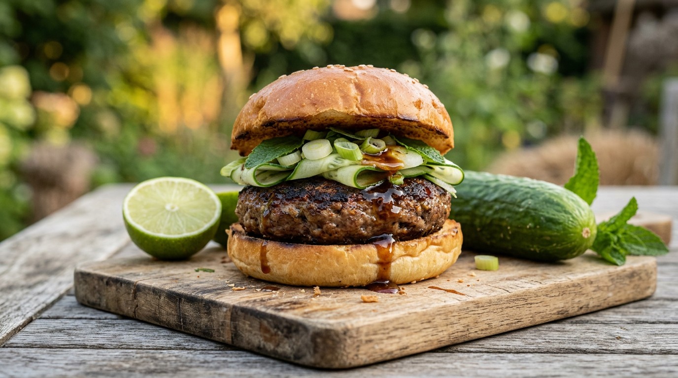 Oosterse Lamsburger recept Oosterse Lamsburger recept