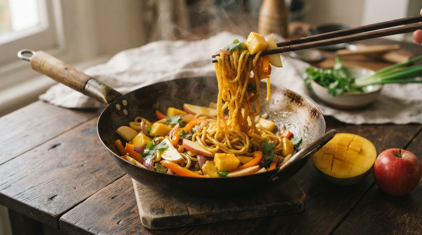Oranje wok recept Oranje wok recept