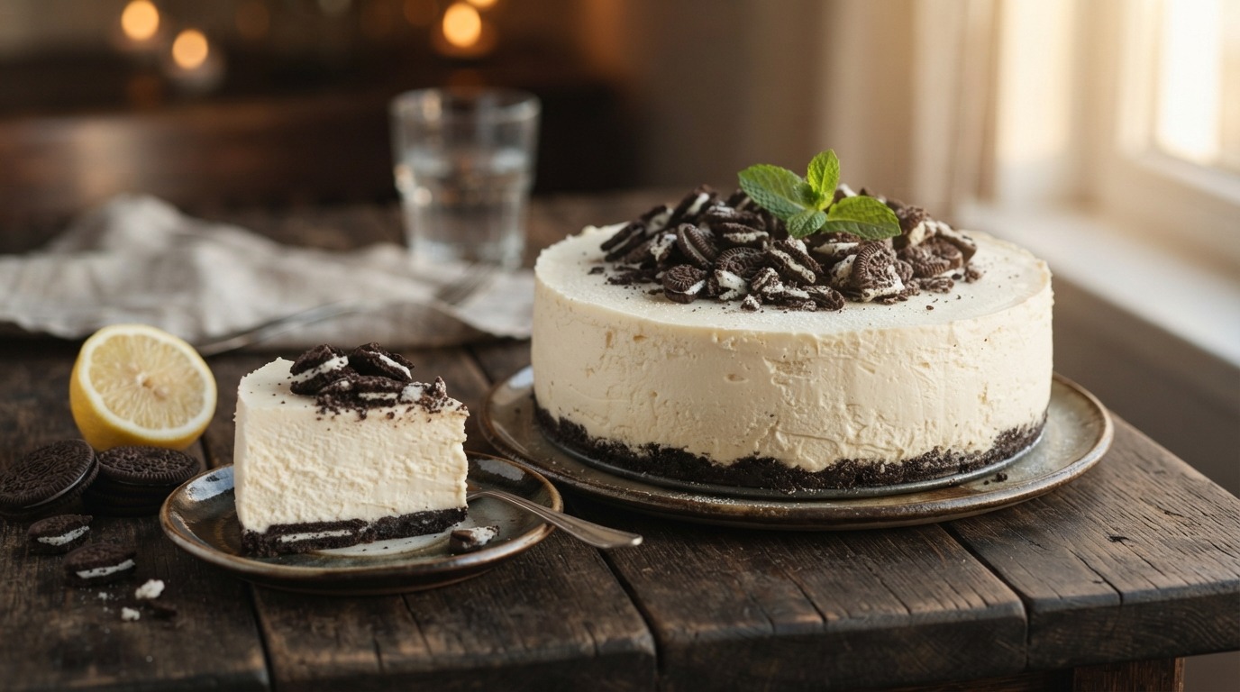 Oreo Koekjes Cheesecake