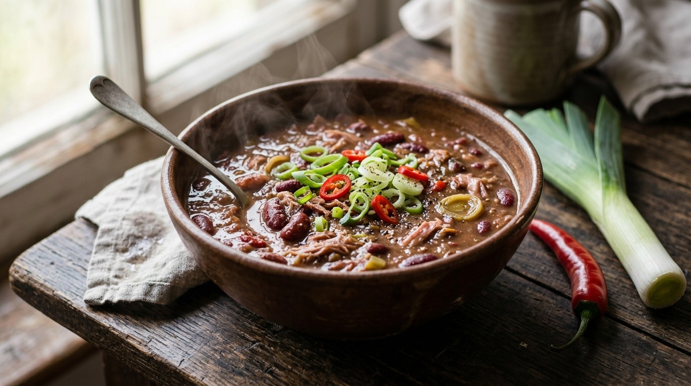 Oriental Brown Beansoup
