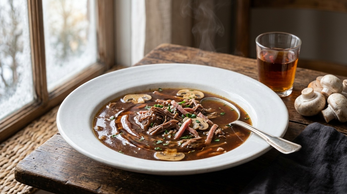 Ossenstaartsoep Traditionele recept Ossenstaartsoep Traditionele recept