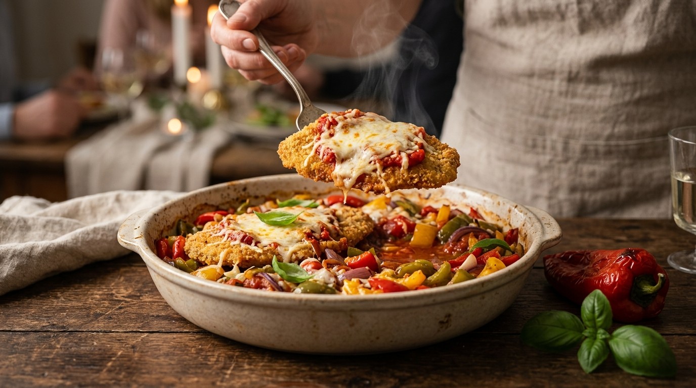 Ovenschnitzel Italia recept Ovenschnitzel Italia recept