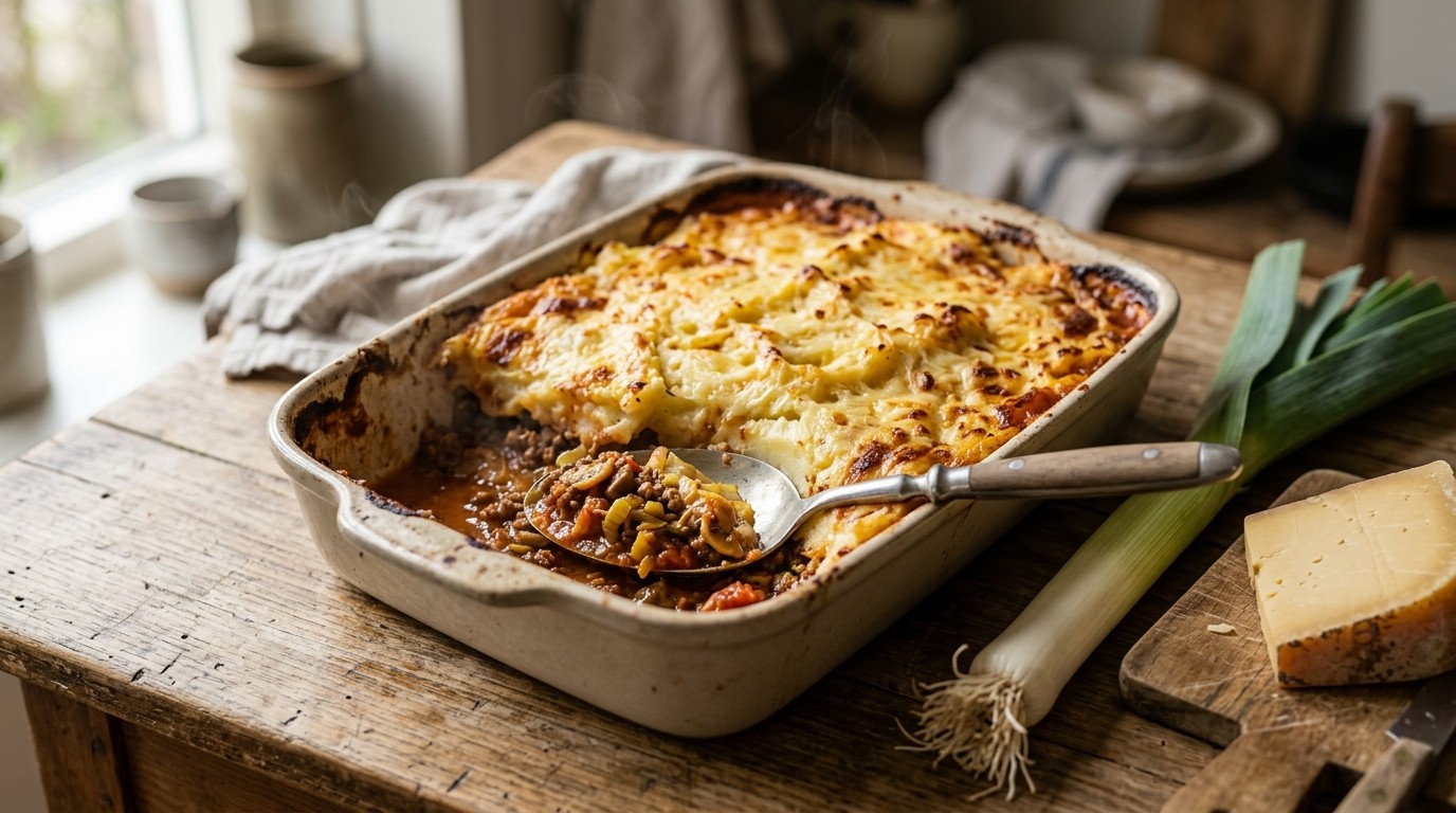 Ovenschotel met Groenten en Gehakt