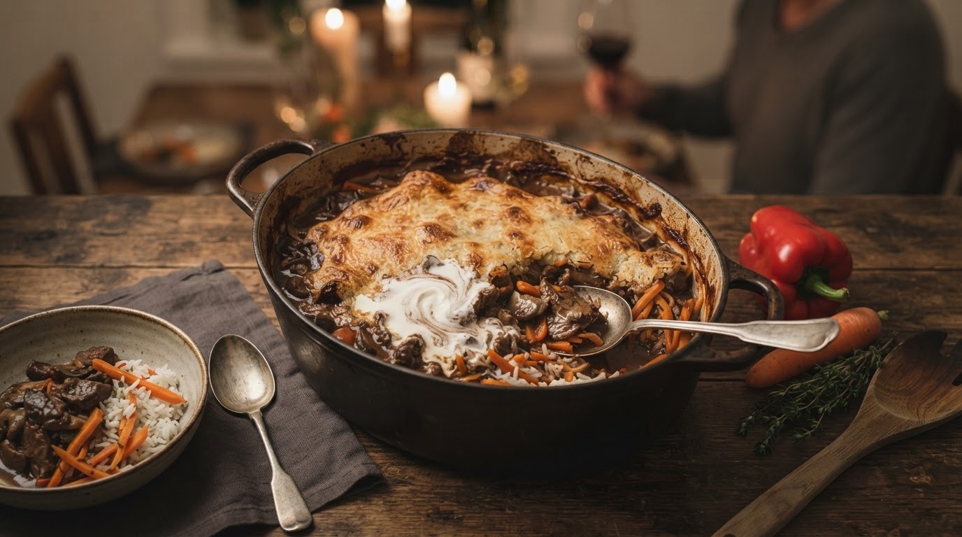 Ovenschotel met Wildragout recept Ovenschotel met Wildragout recept