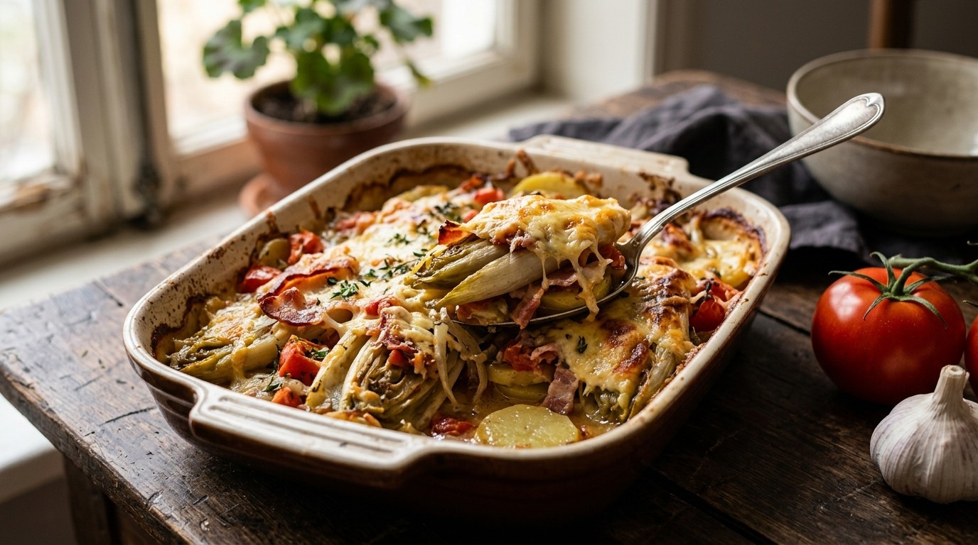 Ovenschotel Witlof