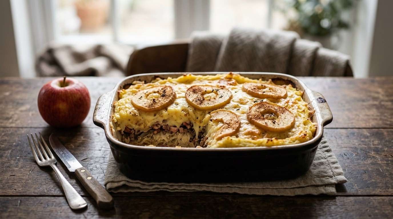 Ovenzuurkool met Appeltjes recept Ovenzuurkool met Appeltjes recept
