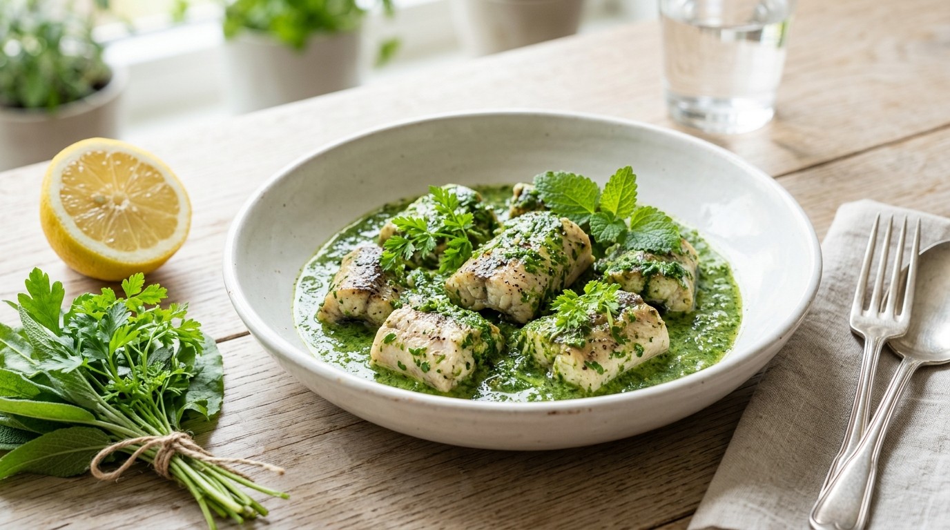 Paling met Tuinkruiden recept Paling met Tuinkruiden recept