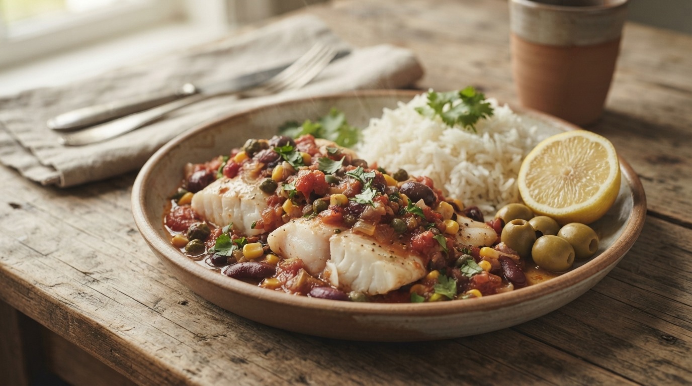 Pangasius a la Veracruzana