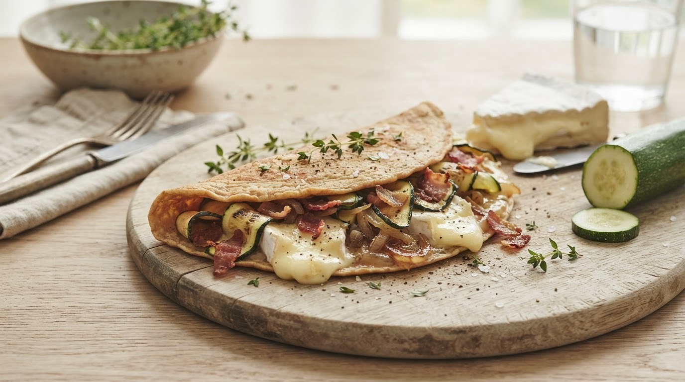 Pannenkoeken met Brie