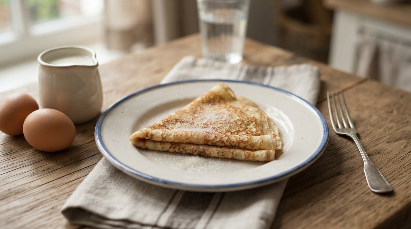 Pannenkoeken uit het Nieuwe Haagse Kookboek recept Pannenkoeken uit het Nieuwe Haagse Kookboek recept