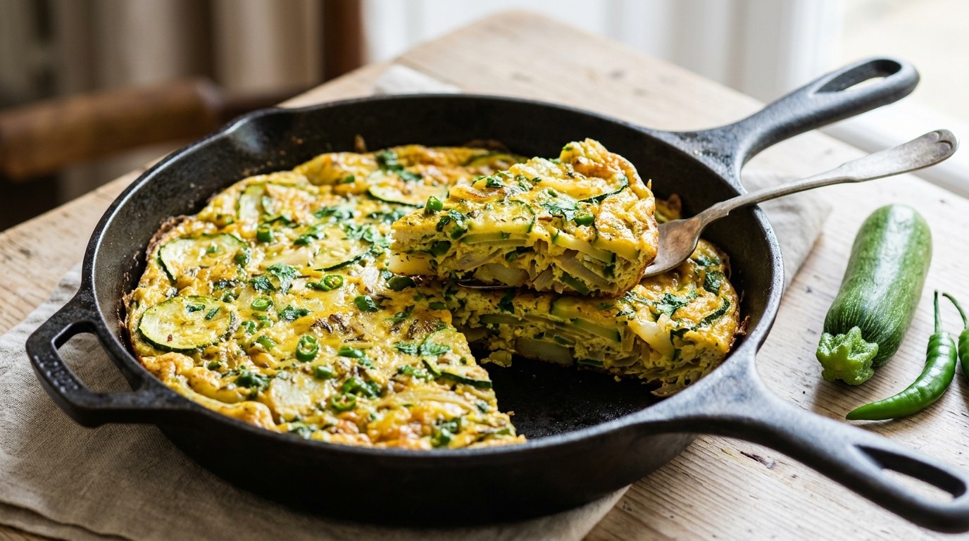 Parsi Omlat (omelet met Groenten)