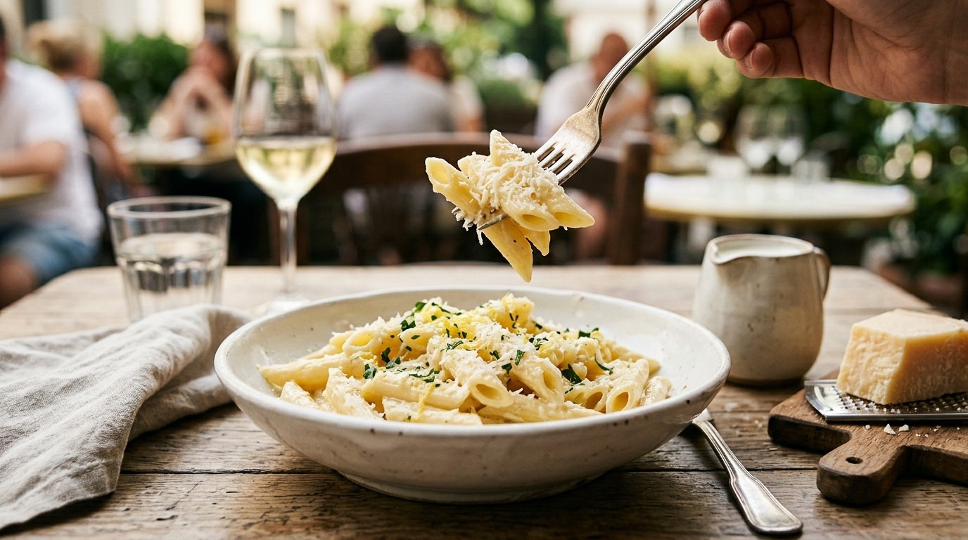 Pasta ala Limone