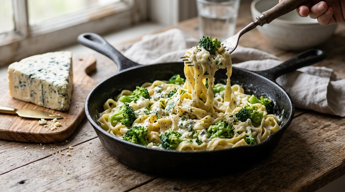 Pasta met Brocolli Kaassaus