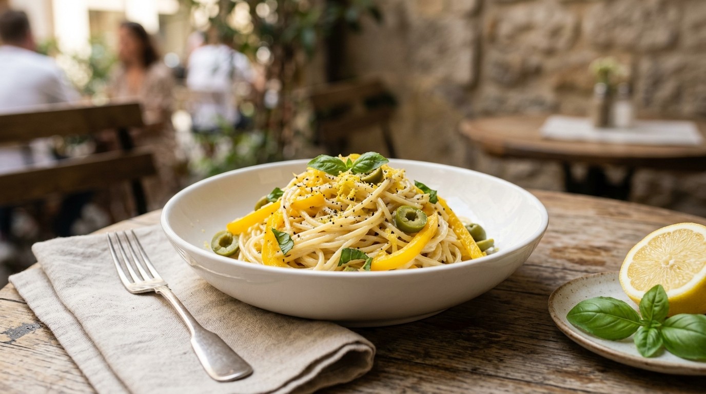 Pasta met Citroen recept Pasta met Citroen recept