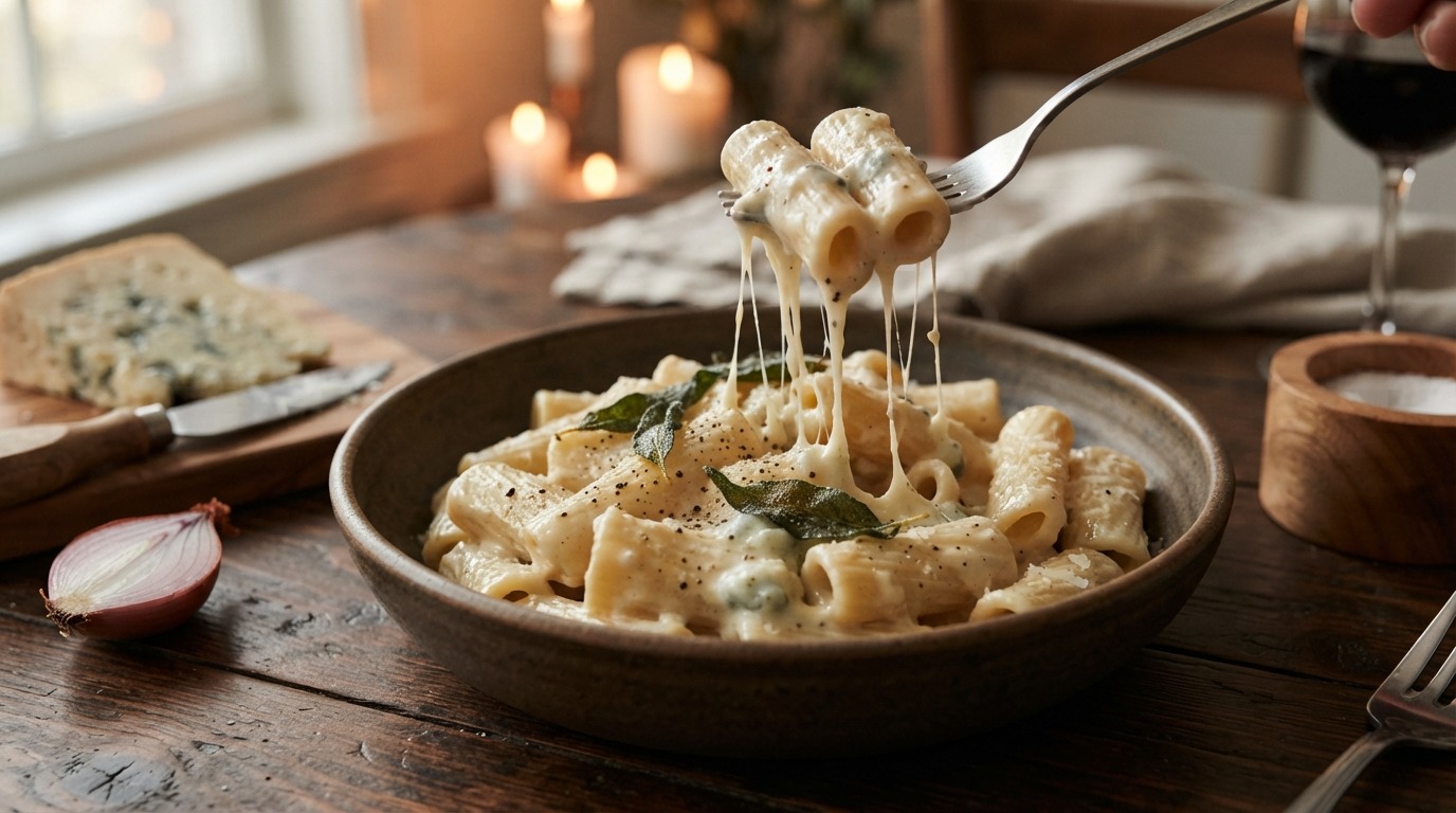 Pasta met Gorgonzola