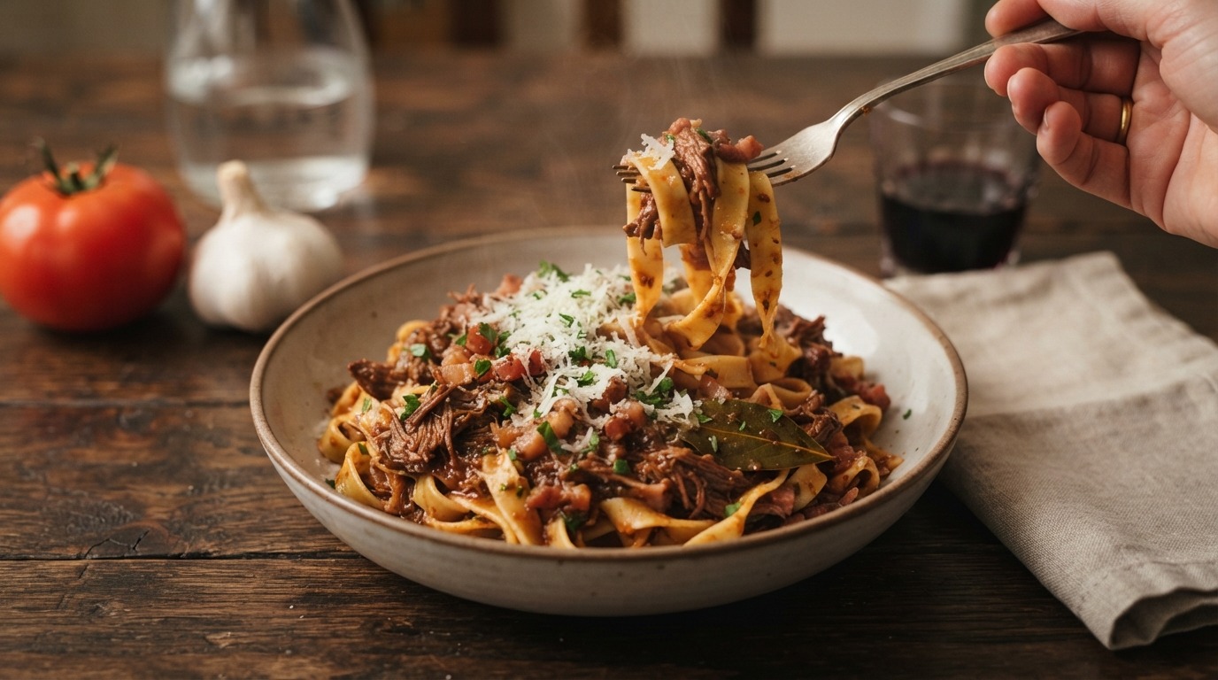 Pasta met Rundvlees