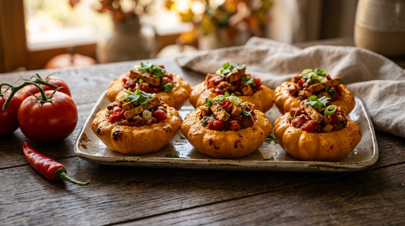 Patisson met Pikante Tahoereepjes