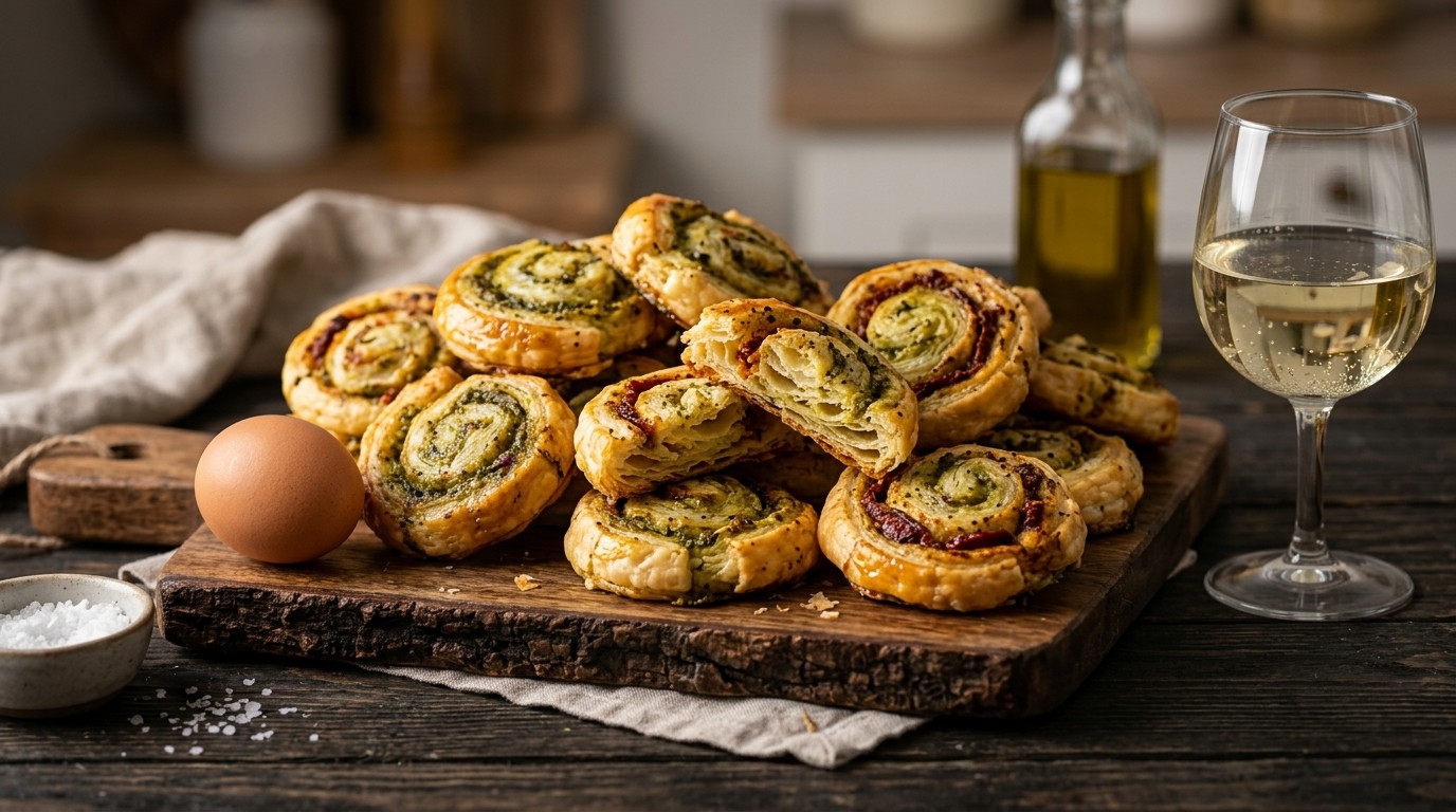 Pestokoekjes