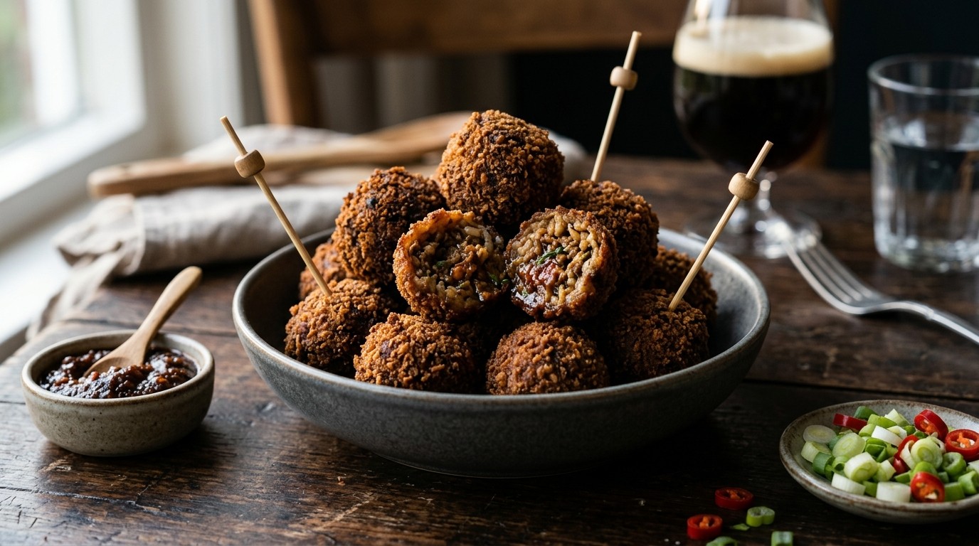 Petra's Speciale Gehaktsnackballetjes recept Petra's Speciale Gehaktsnackballetjes recept