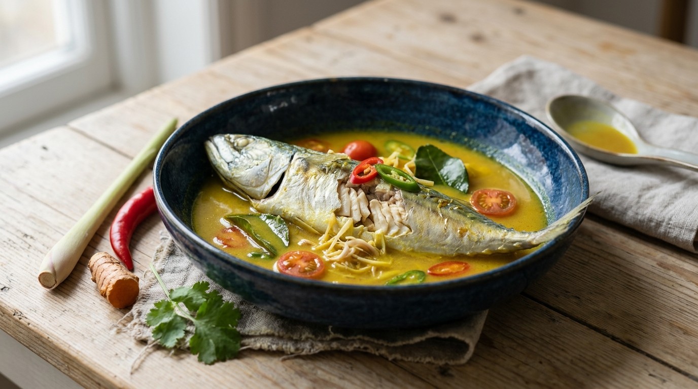 Piendang Ikan (zuurvisgerecht) recept Piendang Ikan (zuurvisgerecht) recept