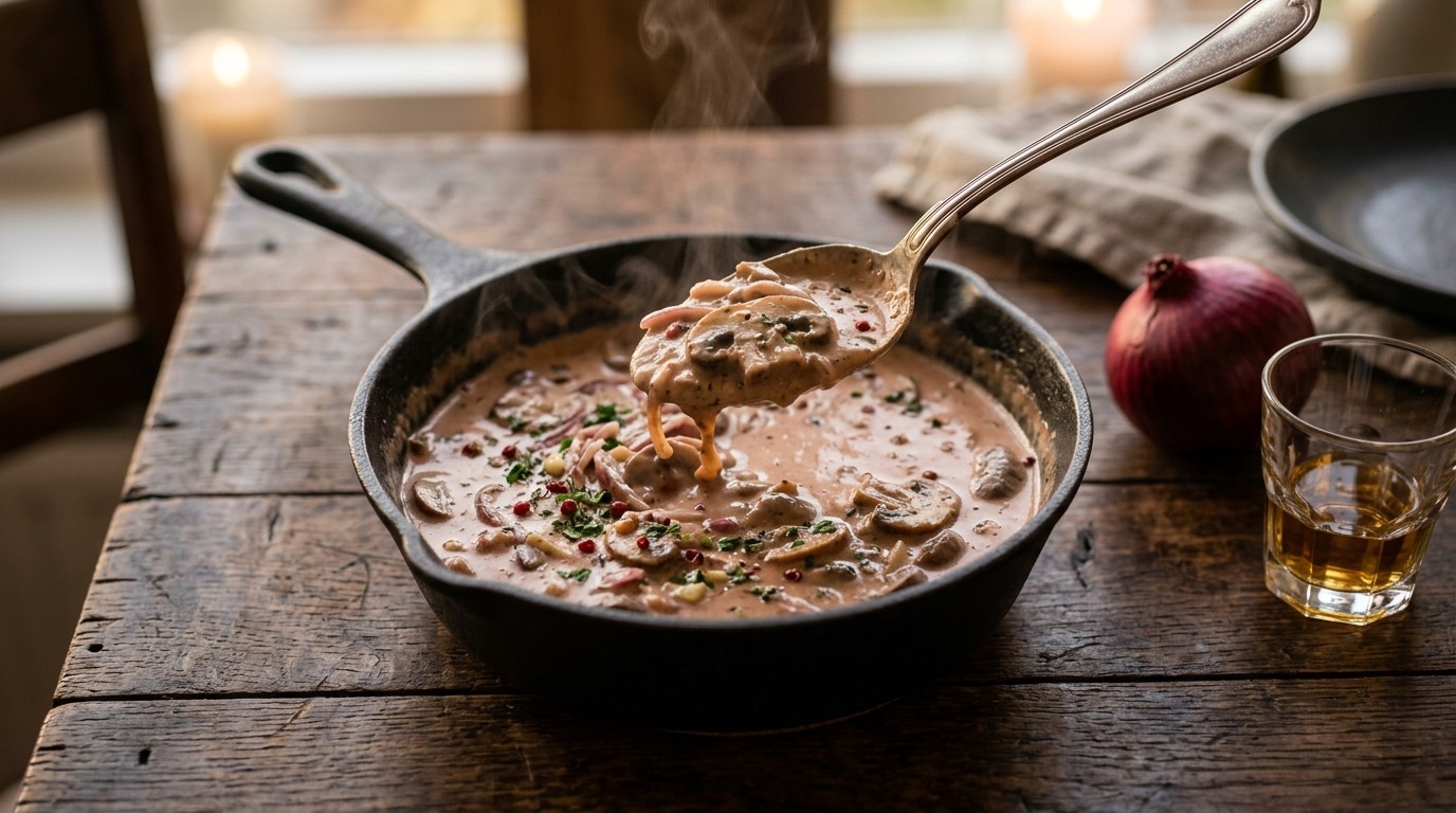 Pikante Champignons Saus