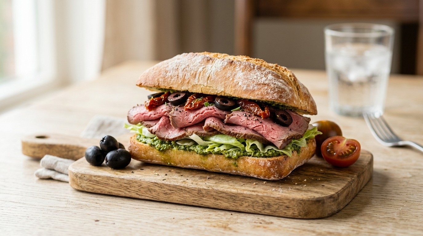Pistolet Rosbief Pesto