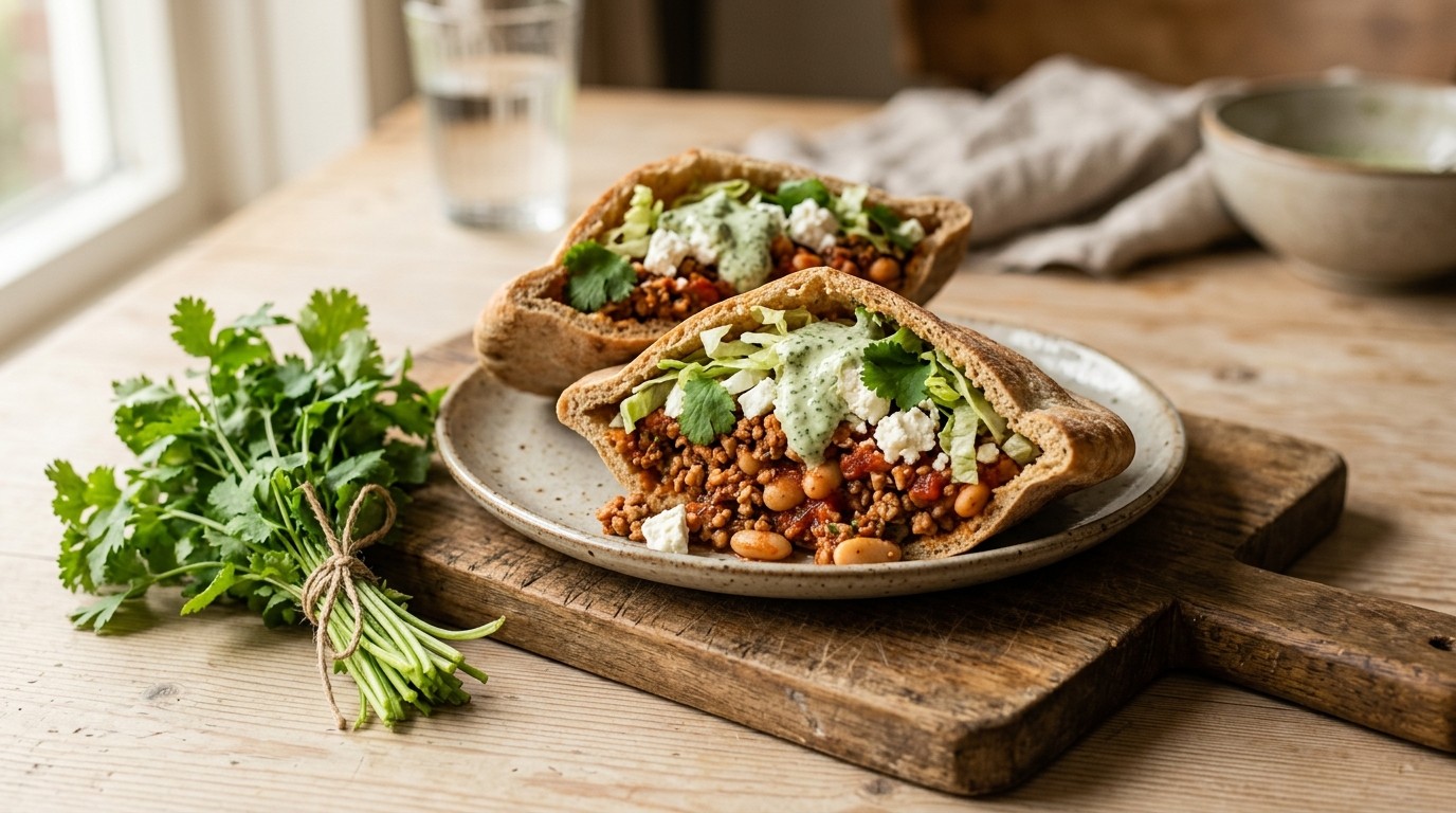 Pita Vega-prutje met Korianderroom recept Pita Vega-prutje met Korianderroom recept