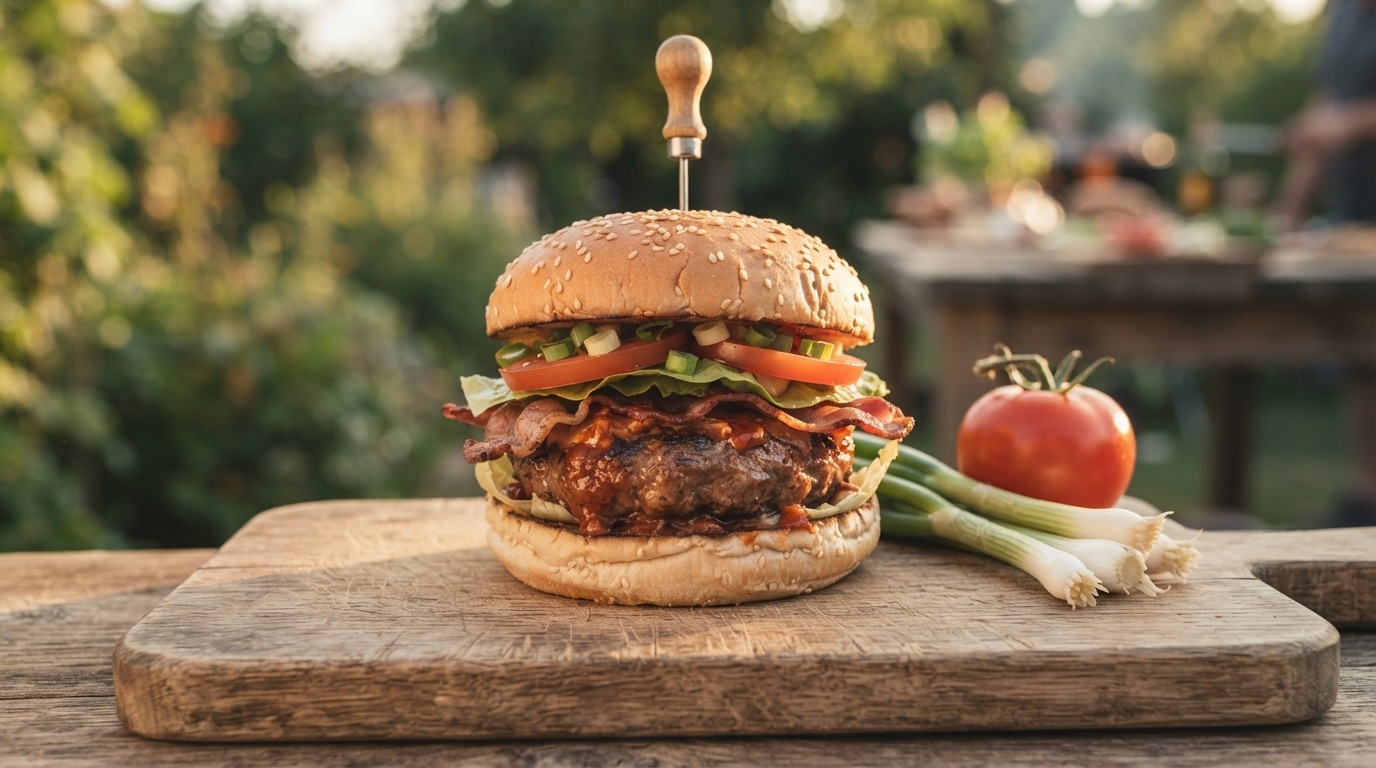 Pittig Broodje Hamburger