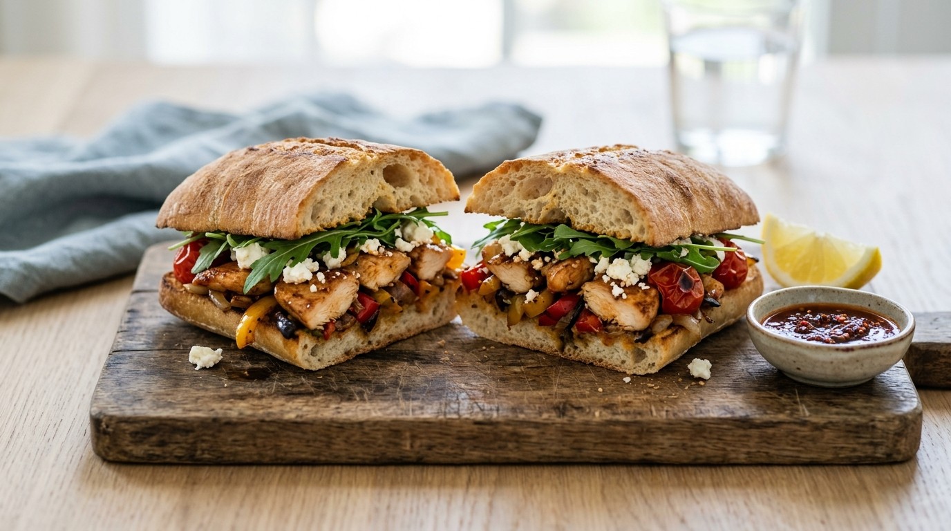 Pittig Broodje kip recept Pittig Broodje kip recept