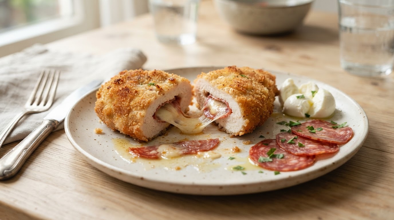 Pittige Cordon Bleu