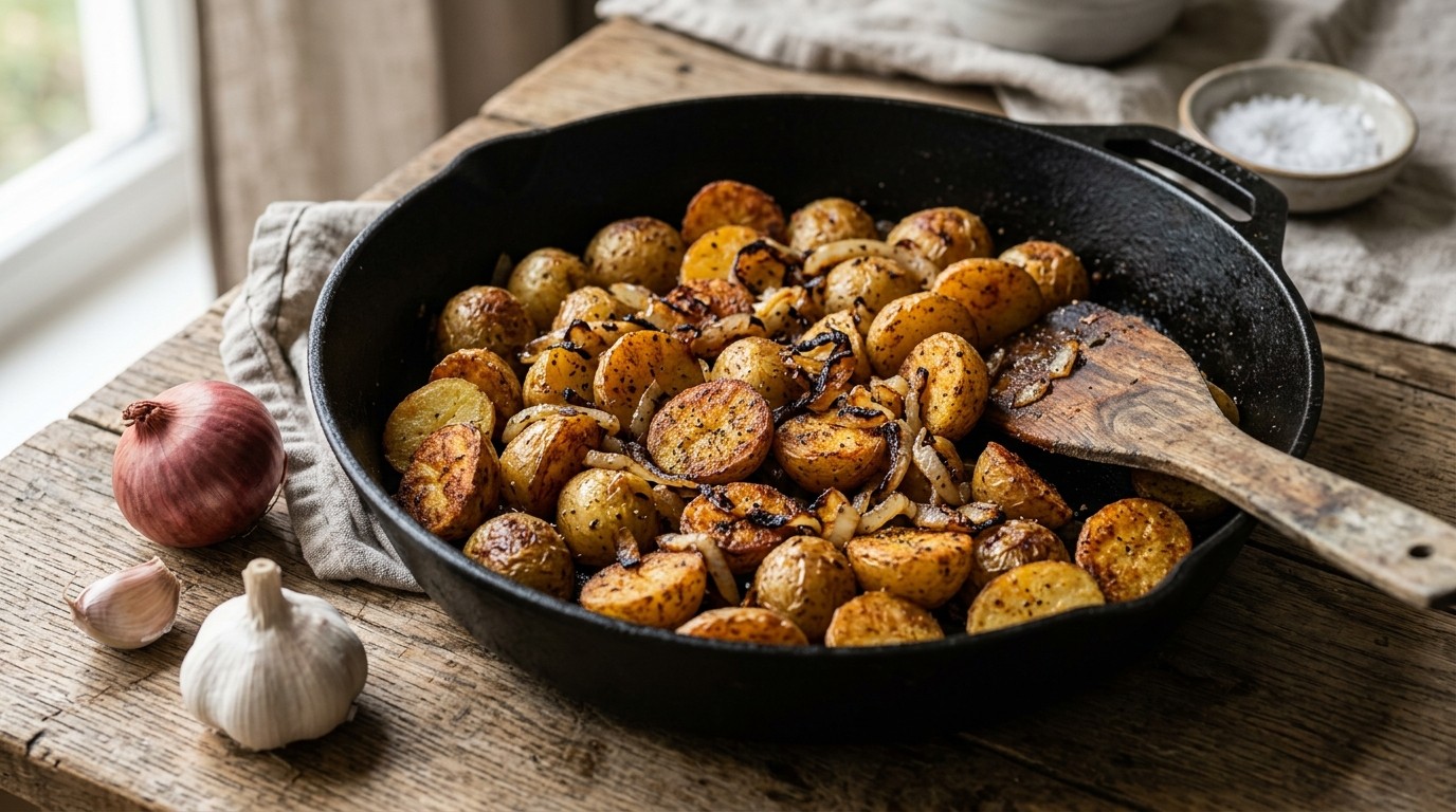 Pittige Gebakken Aardappelen